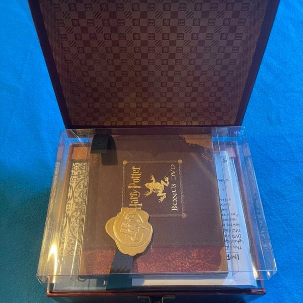 HD DVD Format Harry Potter Years 7 Disc Limited Edition Gift Collectible Set - Picture 4 of 5